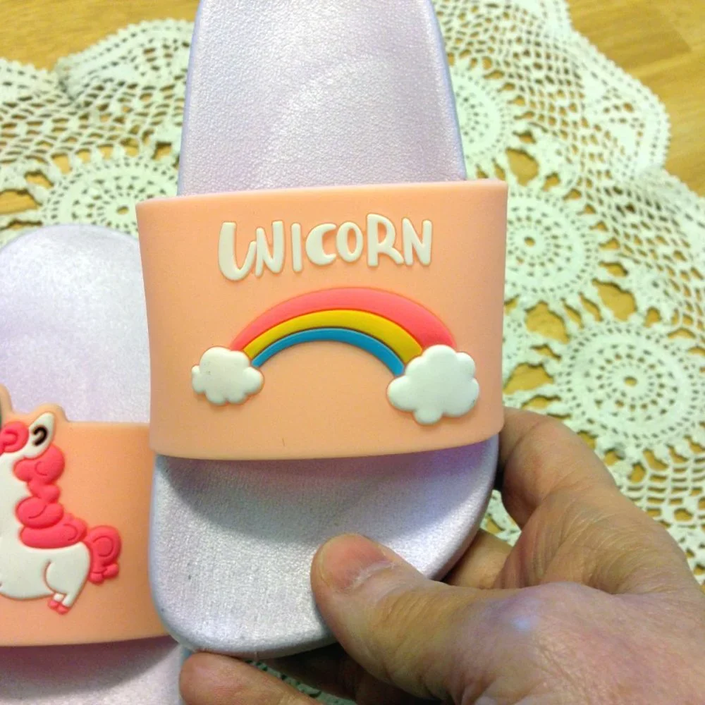 Adorable, New Unicorn Toddler slip ons